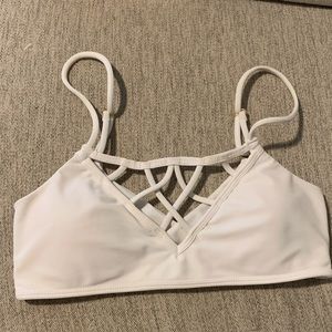 White Bikini Top